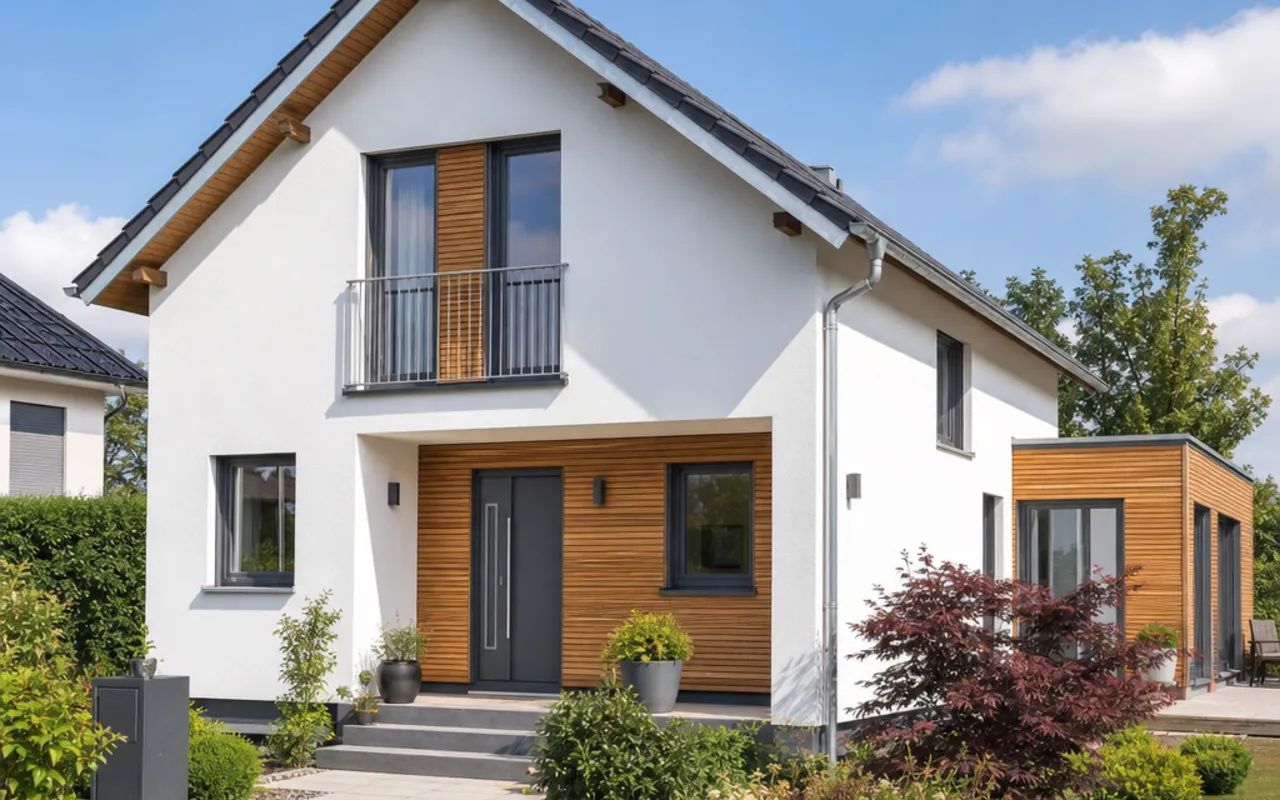 Bio-Solar-Haus Planungsbeispiel 108SB10 – Fertighaus Preis pro m²