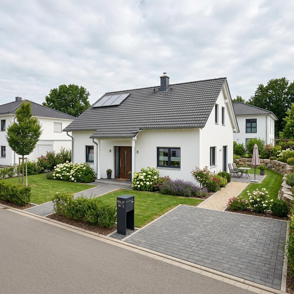 Bausatzhaus BGL 87 von Ytong Bausatzhaus — Porenbeton-Massivbau mit 87 m²