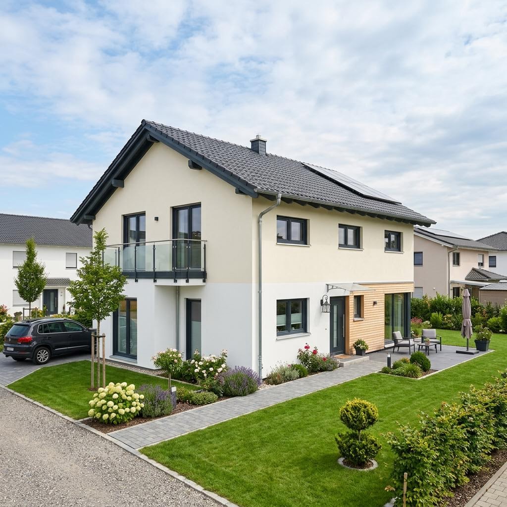 Bausatzhaus EFH 146 von Ytong Bausatzhaus — Porenbeton-Massivbau mit 144 m²